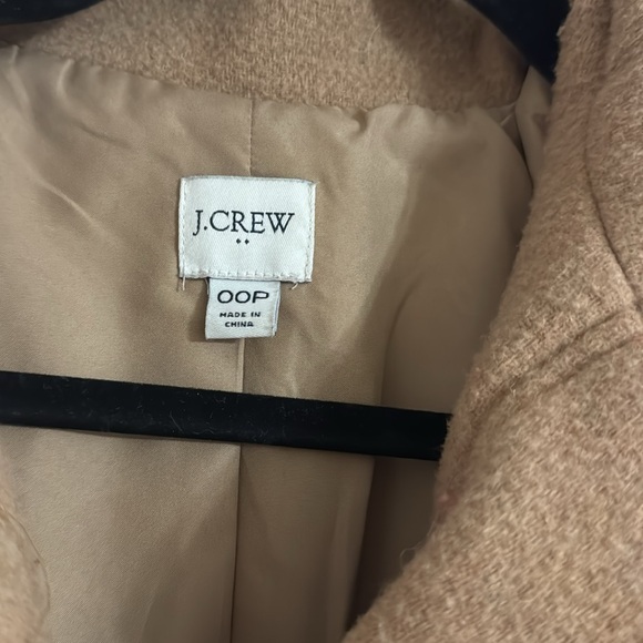 J. Crew Tan Pea Coat - Picture 2 of 3